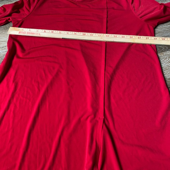 Chico’s Red Dress Size M (1) - Picture 5 of 8